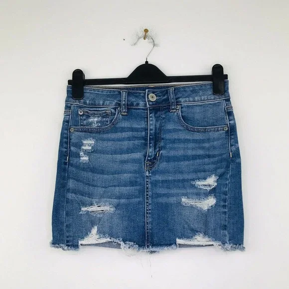 American Eagle Outfitters Skirts American Eagle Womens Blue